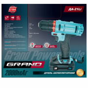 Шуруповёрт аккумуляторный Grand ДА-21Li