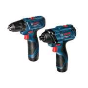 Набор аккумуляторного инструмента Bosch GDR 120 LI + GSR 120 LI