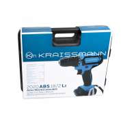 Шуруповерт аккумуляторный KRAISSMANN 2020 ABS 18/2 Li