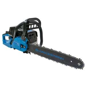 Бензопила KRAISSMANN KS'52 (1 шина, 1 цепь супер зуб, 1 цепь E&S супер зуб, защитные перчатки и очки)